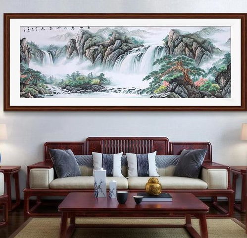  山水画的寓意和象征是什么家中悬挂什么样的山水画比较好