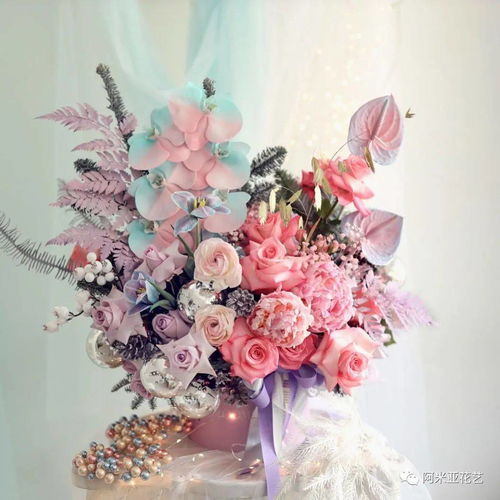  如何给鲜花染色,制作出独一无二的色彩阿米亚花艺