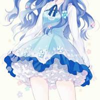  动漫星空少女头像唯美微信头像图片大全