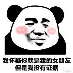  熊猫头撩人专用表情合集我怀疑你就是我女朋友,但是我没有证据