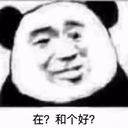  熊猫头表情包i这话你也说得出口