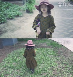  孙莉晒小女儿近照,5岁多妹的穿着成亮点,孙莉太会给孩子搭配了