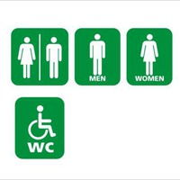  男女厕所的标志头像微信头像图片大全