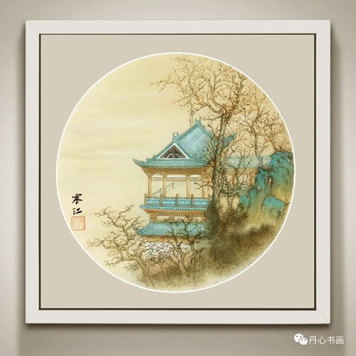  用笔工整,结构严谨界画家寒江