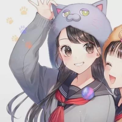  动漫女生头像是你让我找到了存在的意义
