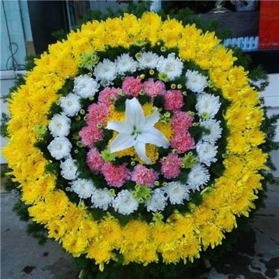  一路走好鲜花花圈图片