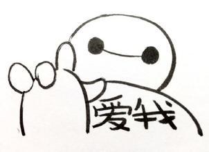  超能陆战队大白表情包