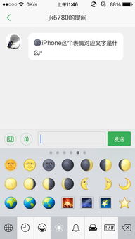 iphone这个表情对应文字是什么