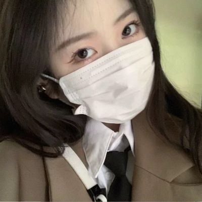  ins口罩女头你要的爱和感动我会微信头像我要个性网