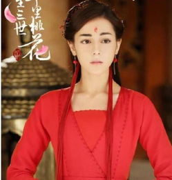  古装红衣女星谁最美,赵丽颖妖艳,迪丽热巴冷艳,杨幂清新靓丽