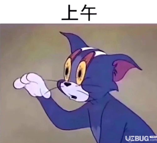  抖音上汤姆猫早中晚的状态表情包套图分享
