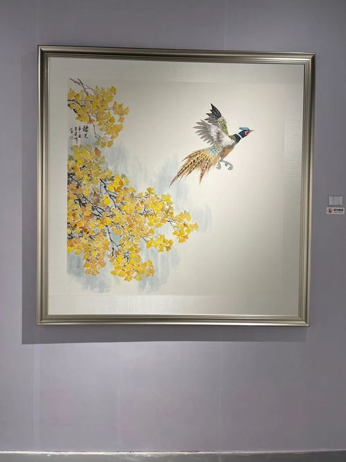  吴建峰春回大地中国画展在福州新文化地标融侨外滩一号展出