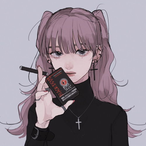动漫头像女生定制版画师