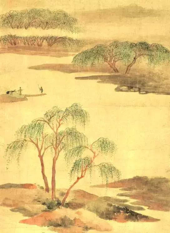  名家笔下的树,古朴韵味,恬静雅致