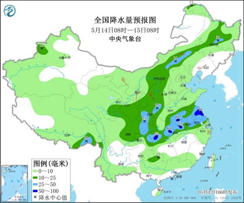  新一轮较强降雨将袭中东部江南多地或现今年首个高温日