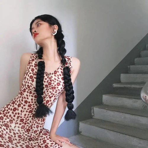 清纯温柔甜美女头像牛仔