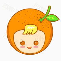  橘子头像卡通卡通橘子头像图片微信头像图片大全