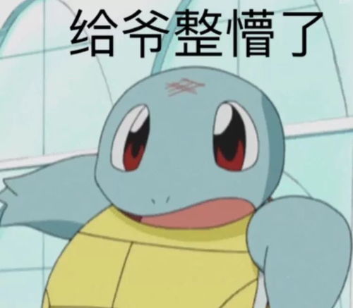  合集杰尼龟表情包