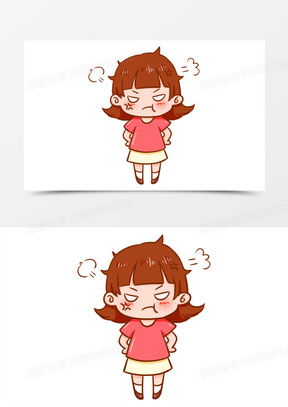 生气了吗的表情包生气