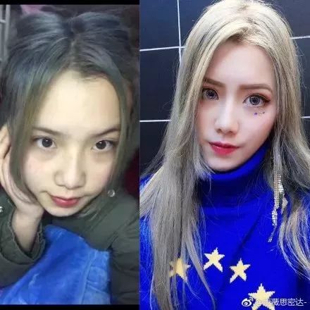  2018最新一波女生化妆前vs化妆后,这是换头吧