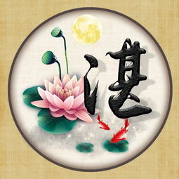  姓氏也能当头像,16款中式莲花主题,换上瞬间高大上