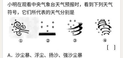  扬沙天气符号怎么表示