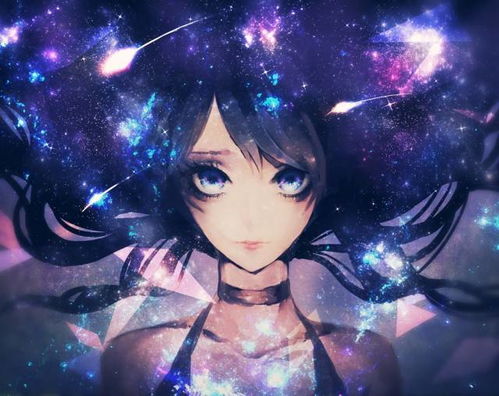  画师赏析5烟熏少女眼中的崔璨星空