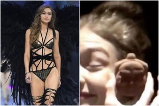  走秀摔倒的奚梦瑶和歧视亚裔gigi免试进维密网友不看也罢