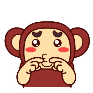  壮壮猴自黑表情
