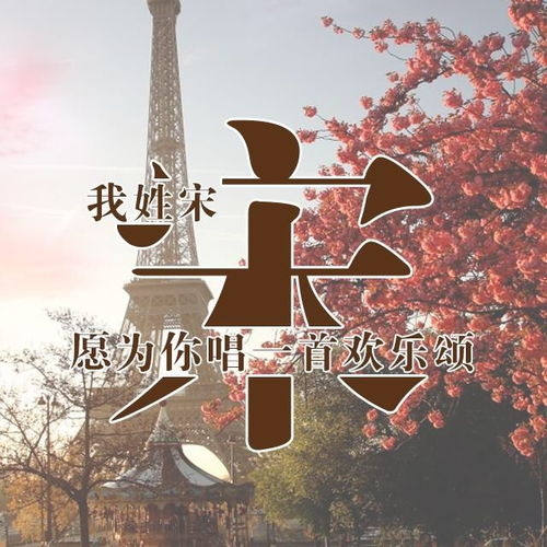  唯美微信姓氏头像,每个姓氏都有一句情话,有你的吗