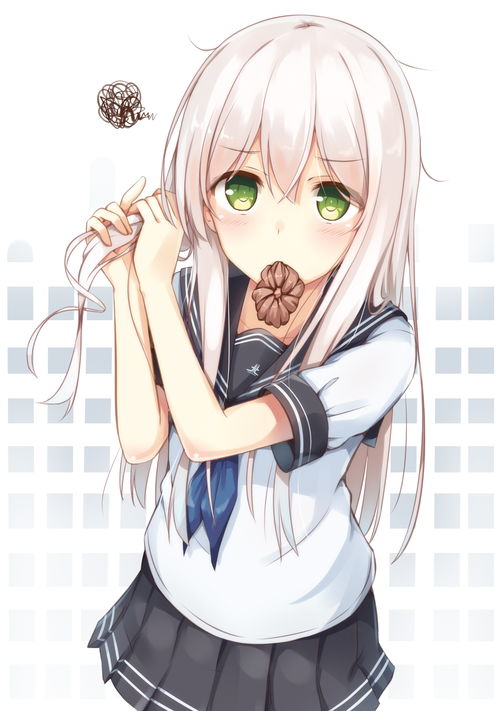  国人自古均白毛控白发美少女壁纸特辑