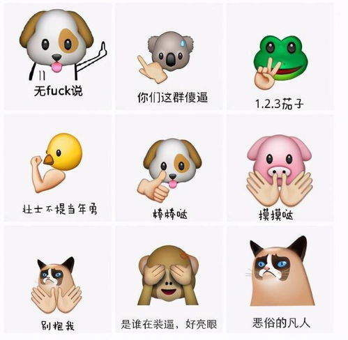 表示期待的表情包表情符