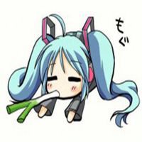  初音未来安慰表情包微信头像图片大全