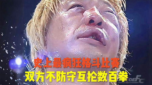  史上最疯狂的格斗比赛,一个把国旗当内裤穿,一个被揍得鼻青脸肿