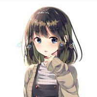  手绘女孩动漫水彩头像微信头像图片大全
