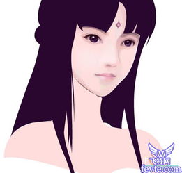  ai教程之用ai绘制古代美女